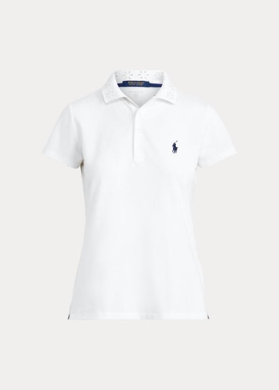 Ralph Lauren Eyelet Golf Polo Shirt Dame Danmark (MYXUA7045)